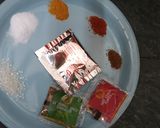 A picture of step 1 of Noodles puff pocket.