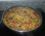 Foto del paso 4 de la receta Paella de verduras con socarrat