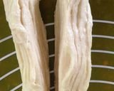 A picture of step 7 of Cruffin (Without pasta machine).