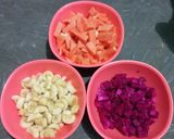 Foto langkah ke 1 dari resep Salad 3 Buah Super Creamy😋.
