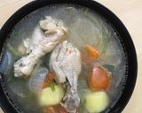 รูปขั้นตอนการทำที่ 6 ของ ซุปไก่มันฝรั่ง 🧅🍗🥔