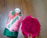 Foto langkah ke 1 dari resep Jus Buah Naga Yogurt.