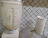 A picture of step 2 of Malai Ghevar.