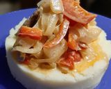 Foto del paso 4 de la receta: Puré de papas con estofado de carne