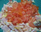 Foto del paso 4 de la receta: Tarta de jamón a los 4 quesos (para 2 tartas)