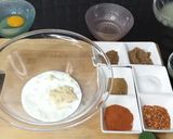 A picture of step 4 of Lahori chargha.