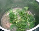 Hình bước làm 4 của món Canh rau má thịt bằm