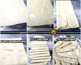 A picture of step 2 of Layered Namakpaara And Nimki.