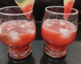 A picture of step 7 of Watermelon masala mojito.