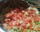 A picture of step 4 of Veggie Daliya.