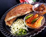 A picture of step 11 of Andy wala paratha.