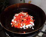 Foto del paso 4 de la receta: Pollo con panceta en cubos (al disco)