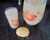 A picture of step 11 of Danwake with Ginger drink.