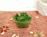 A picture of step 3 of Kale Pesto.