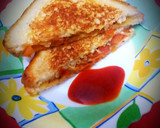 टमाटर प्याज़ के चीज़ी सैंडविच (Tamatar pyaz ke cheesy sandwich recipe in hindi) रेसिपी चरण 3 फोटो