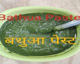 A picture of step 3 of बथुआ का रायता, हरा रायता.