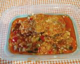 Foto del paso 5 de la receta: Pisto de calabacín con atún y acompañado con Pulpo a la Gallega