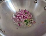 A picture of step 2 of Ragi and vegetable soup.