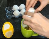 A picture of step 1 of Omelette sandwich.