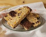 Foto del paso 11 de la receta: 🏃🏻🏋🏼‍♀️ Barritas de cereal con almendras, coco y chocolate 🏋🏃🏼‍♀️‍➡️ sin horno!!