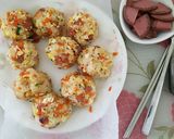 A picture of step 1 of Rice Balls.