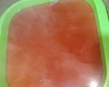 Foto langkah ke 4 dari resep Agar-agar merah putih.