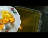 A picture of step 6 of Agar Agar pudding.
