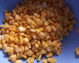 A picture of step 1 of Sweetcorn and Tomato Salad.