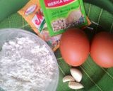 Foto langkah ke 1 dari resep Telur Tepung Krispi.