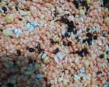 A picture of step 1 of Panch misali dal.