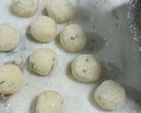 Foto do passo 10 de Croquete de arroz com queijo muçarela e parmesão