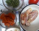 Foto del paso 5 de la receta: Frejol Canario con estofado de pollo y sarza criolla🇵🇪