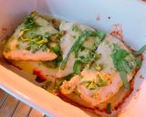 Hình bước làm 3 của món Gà Nướng Sốt Pesto Tỏi Gấu