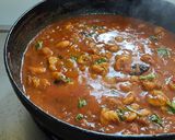 A picture of step 3 of Prawns fish masala gravy.