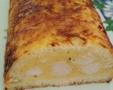 Sajtos csirkemell fokhagymás pirítós kenyérben recept fázis 14 fotója