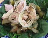Foto del paso 6 de la receta: Ensalada de atún, espinaca y chayote. 100% libre de grasa