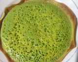 Foto langkah ke 4 dari resep Martabak Manis Pandan Teflon.