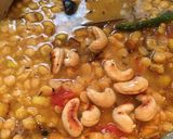 A picture of step 8 of Coconut Dal.
