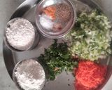 A picture of step 1 of Jowar Millet Vegetable Paratha.
