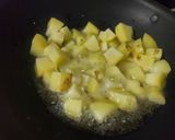 A picture of step 2 of Red Carrot, Peas and Potato Sabzi.