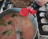 A picture of step 4 of Hot and Sour Soup.