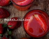 A picture of step 5 of Water melon and strawberry punch.