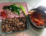 Foto langkah ke 5 dari resep Cakalang Suwir Super Pedas.