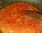 A picture of step 5 of Paneer chilli gravy.