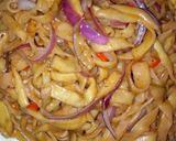 A picture of step 5 of Fettuccine pasta.