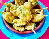 A picture of step 4 of Spinach fritters.