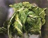 A picture of step 2 of Chard and Zucchini Velouté.