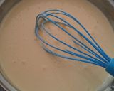 Foto langkah ke 2 dari resep Orange cheese cake simple tanpa mixer.