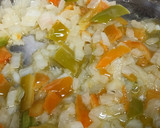 Foto del paso 1 de la receta: Sopa de coliflor y calabaza con jamón