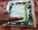 Foto del paso 2 de la receta: 3 Maki roll (sushi alternativo, alternativamente barato y rico)